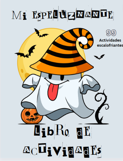 Libro de actividades Halloween para niños